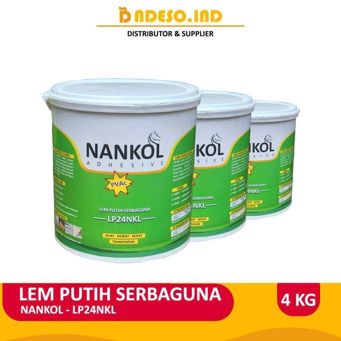 

NBS Lem Putih Serbaguna Nankol PVAC - 4KG
