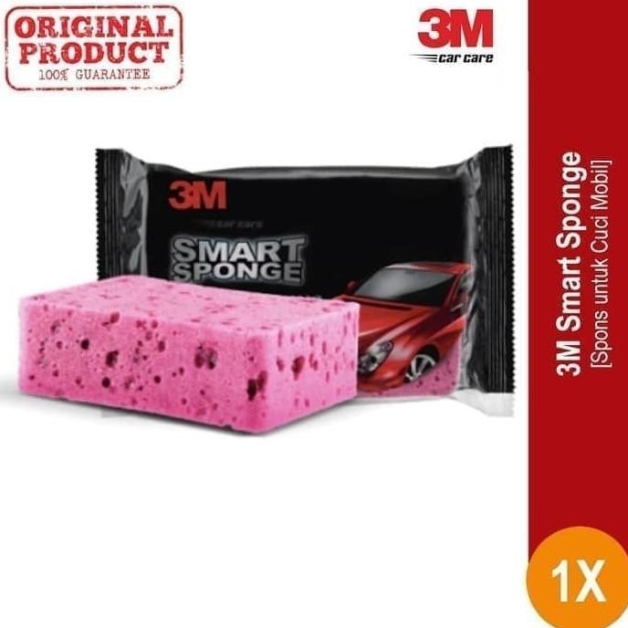 Spon Busa Cuci Poles Mobil 3M Smart Sponge