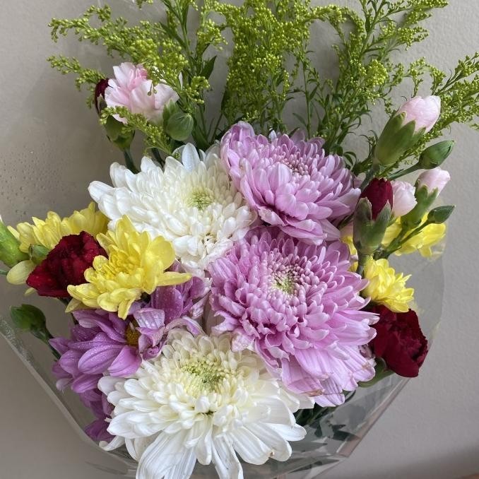 

Terlaris Aster chrysant kembang segar rangkaian sembahyang altar