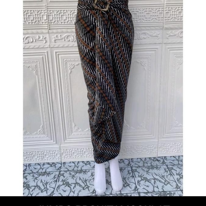 Model baru - Rok Lilit Batik Klasik Jumbo Kain Wahyu Temurun kain