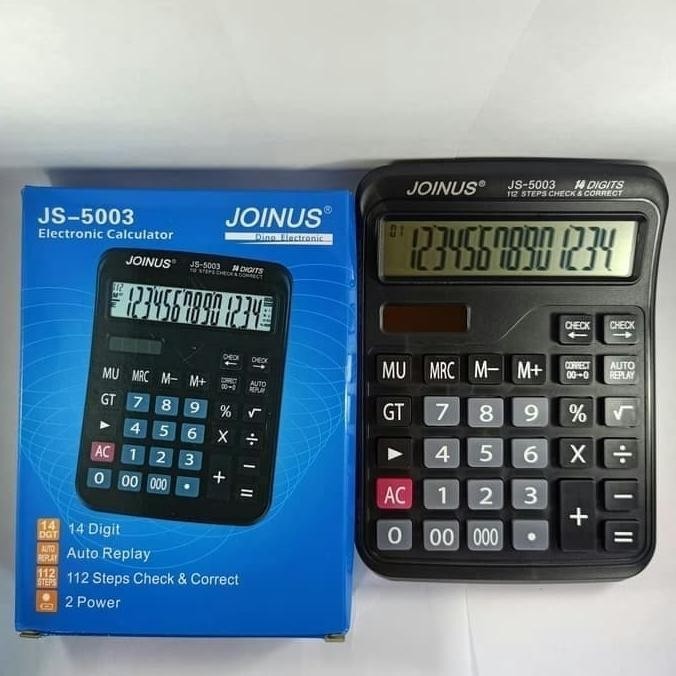 

Hot Sale - KALKULATOR 14 DIGIT JOINUS JS 5003 !
