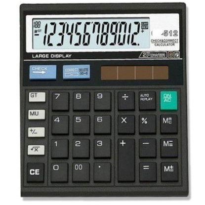 

Miliki Kalkulator Calculator Citizen CT-512 12Digit - citizen