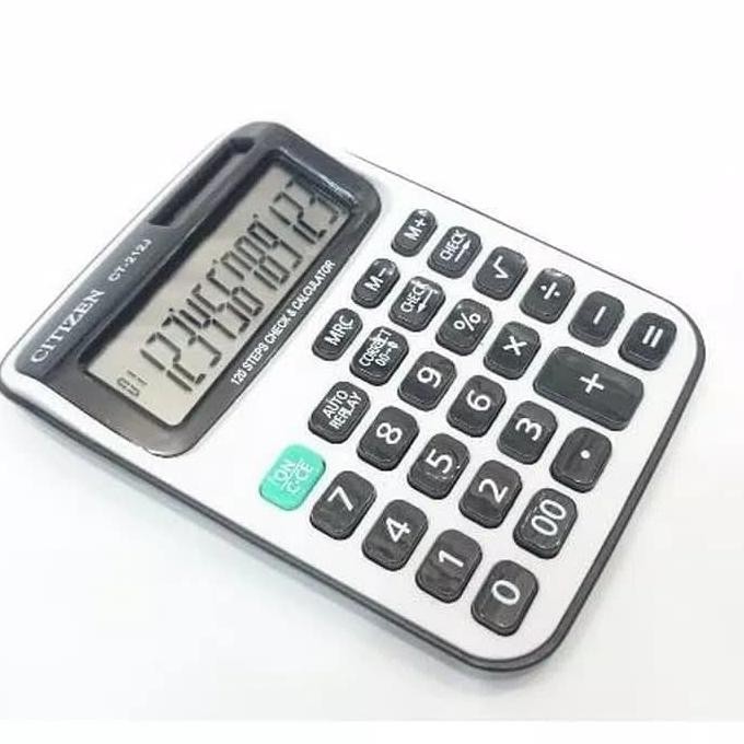 

Trendy Kalkulator CITIZEN 12 Digit - Calculator CITIZEN TYPE CT-212J