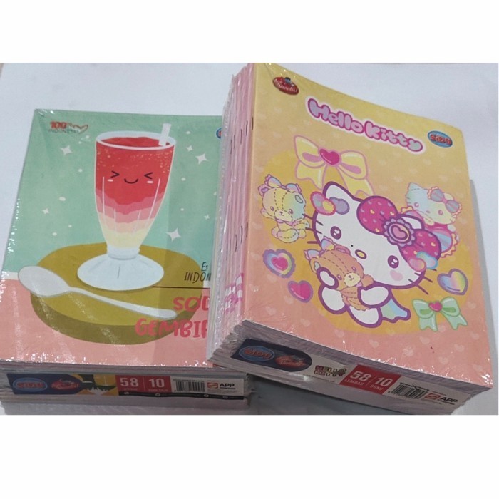 

Hadir Buku Tulis Sidu 58 Lembar 1Pack (Isi 10Buku) Gilaa!!!