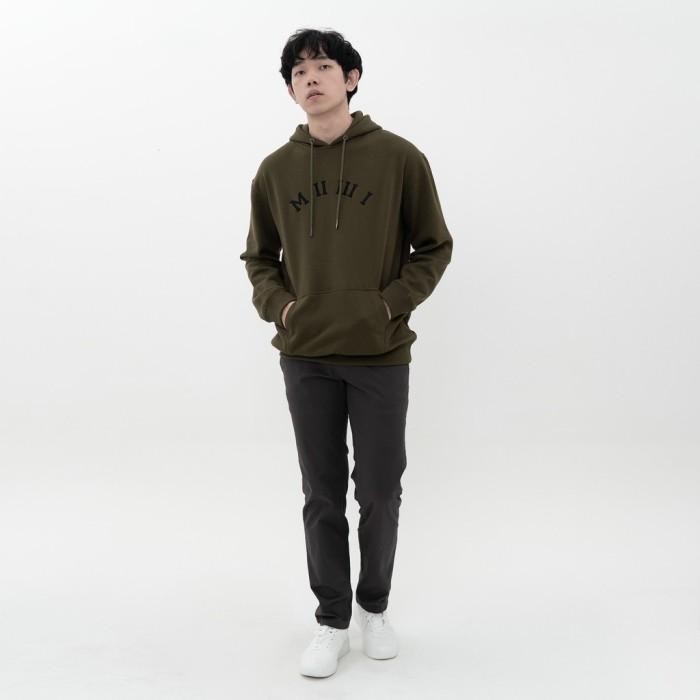 M231 HOODIE PANJANG ARMY 2197F