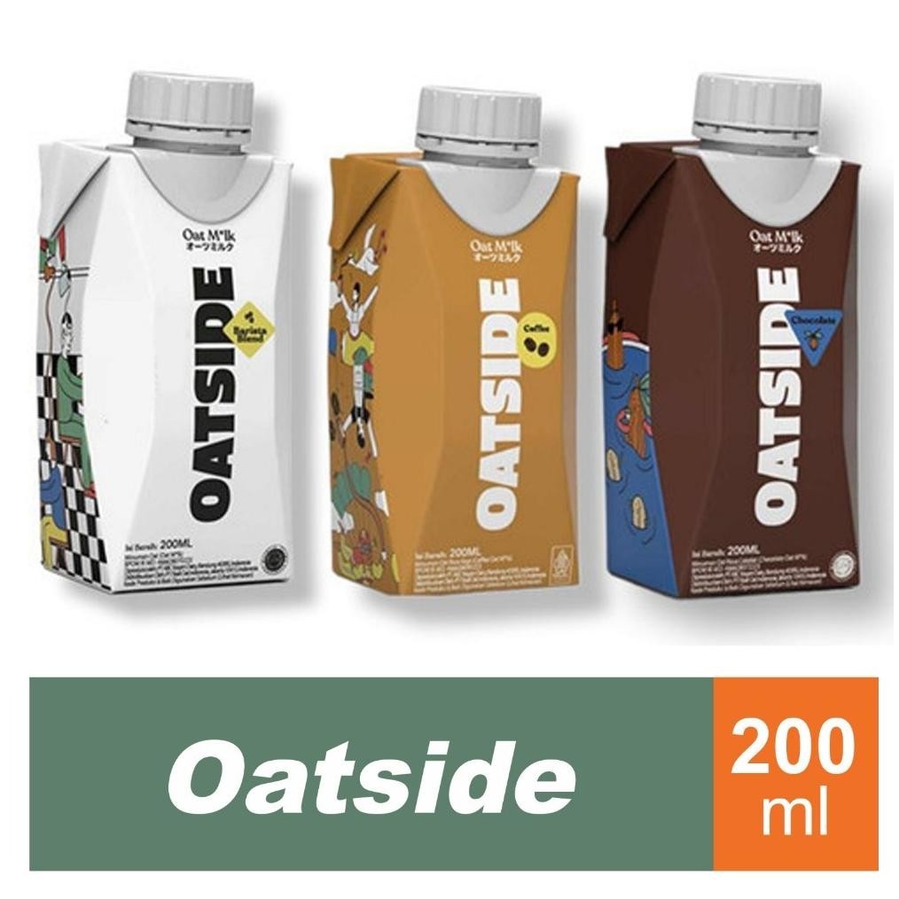 

Oatside Mini Coffee Oat MIlk 200 ML PROMO HALAL