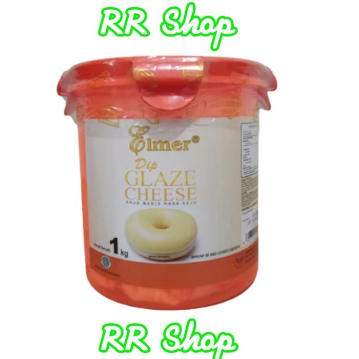 ELMER DIP GLAZE CHEESE 1KG TERMURAH.. GLAZE CHEESE GLAZE KEJU