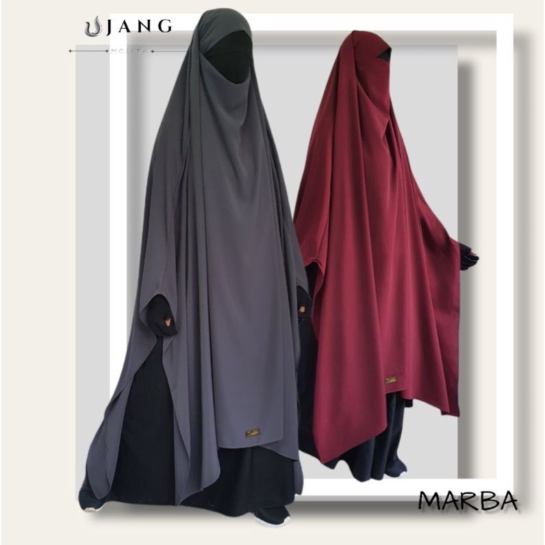 Promo Mega Sale 2.2 // french khimar MARBA wolfis grade A