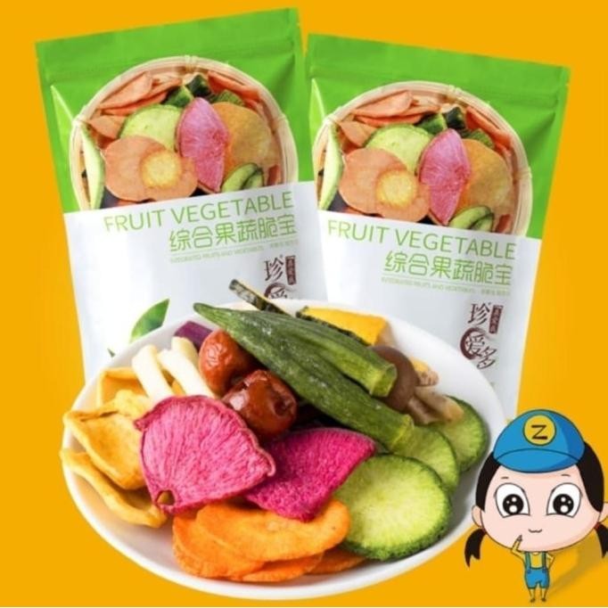 

KERIPIK SAYUR DAN BUAH MIX VEGE HALAL / DRIED FRUITS 250GR