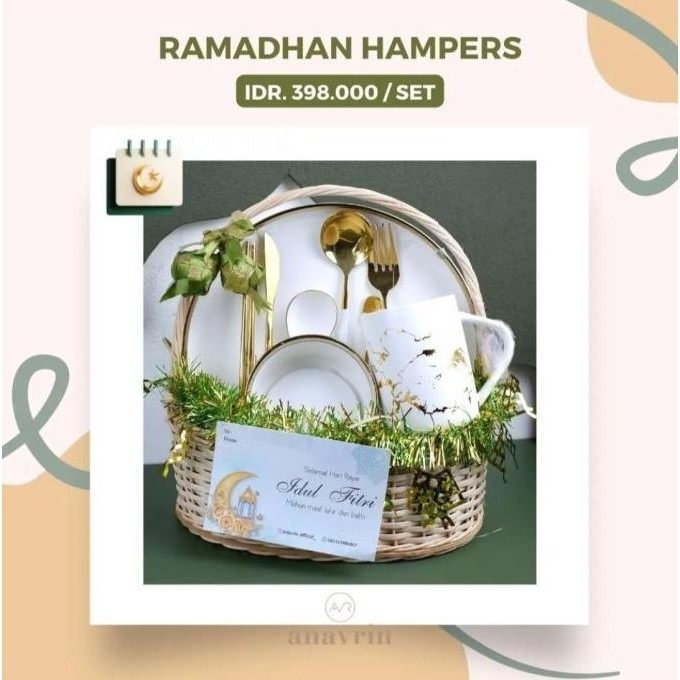 

Ready Stok Hampers Lebaran / Hampers Idul Fitri / Hampers Piring Jemimamart_