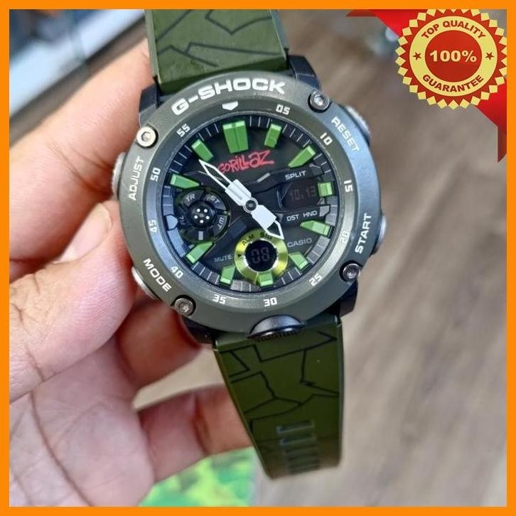 (JOHA) JAM TANGAN GSHOCK GA2000 GA2000GZ GSHOCK X GORILLAZ SECOND