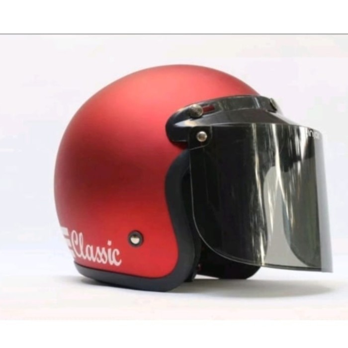 Helm Bogo Classic Helm Bogo Retro Helm Murah Helm Cowok Cewek helem