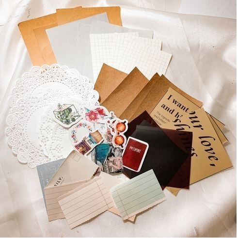 

Terlaris Vintage Aesthetic Journal Kit - Dekorasi Vintage Bujo Ver_02 (40Pcs) Sale!!!