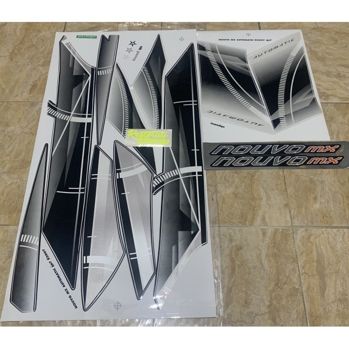 Striping nouvo z mx striping nouvo rpm sticker nouvo z rpm putih rpm