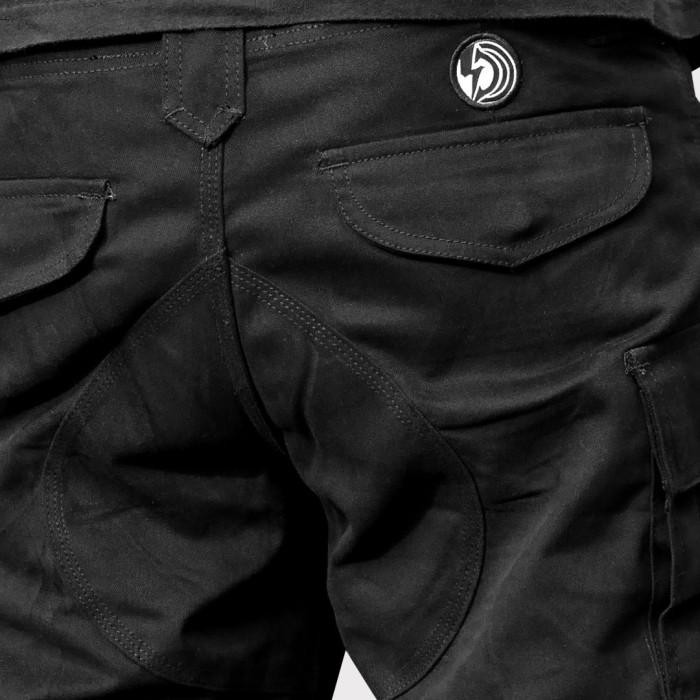 Dhroned "Blackened" Cargo Short Black