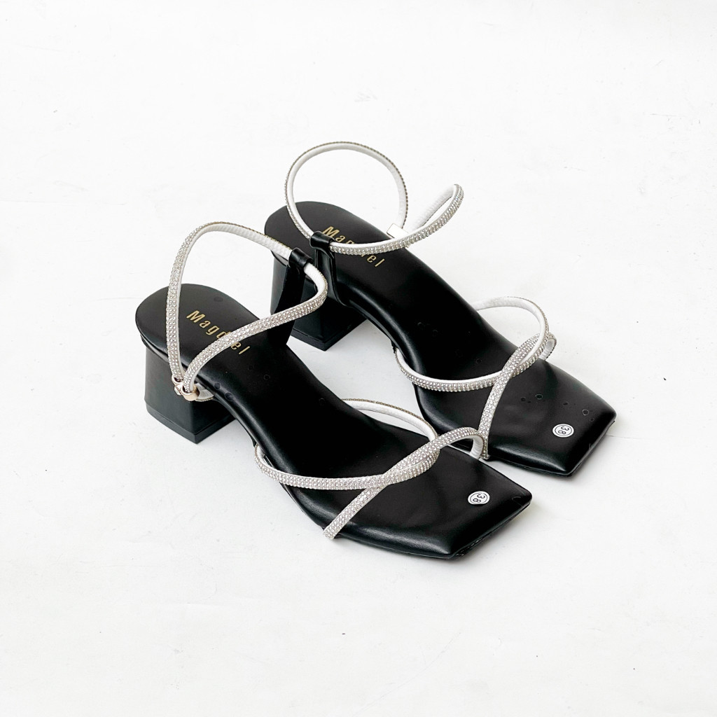 Sandal Wanita Kekinian 2023 High Hills Wisuda Remaja Heals Murah Perempuan Mewah Terbaru Heels Simpl