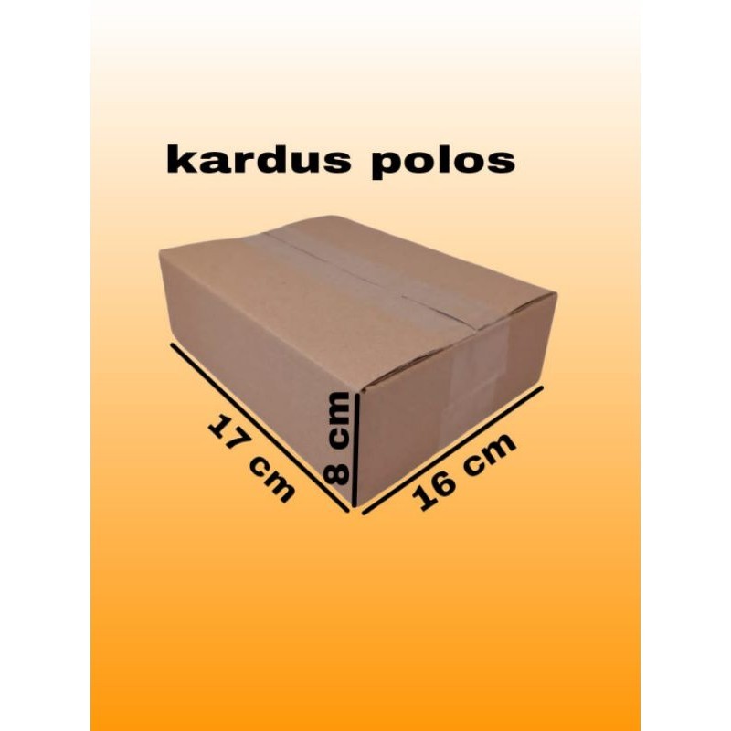 

kardus sedang UK 17x16x8 kardus polos kardus kecil