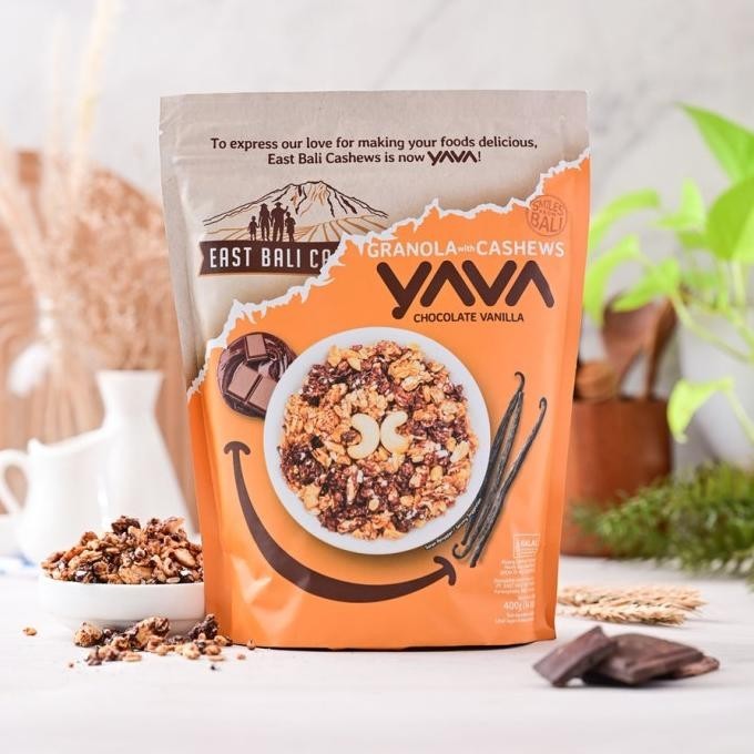 

Yava Granola With Cashews Chocolate Vanilla 400Gr