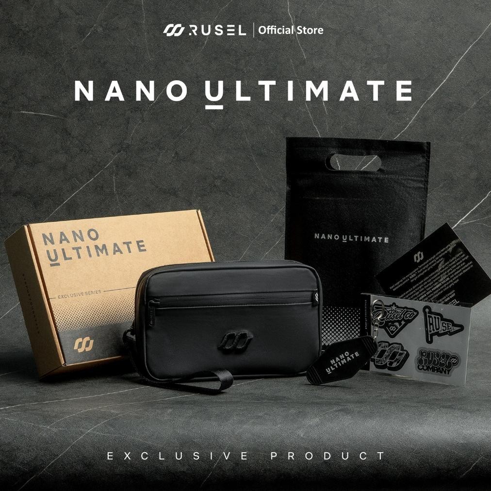 RUSEL CO - Handbag Nano Ultimate Exclusive Tas Pria Multifungsi Waterproof