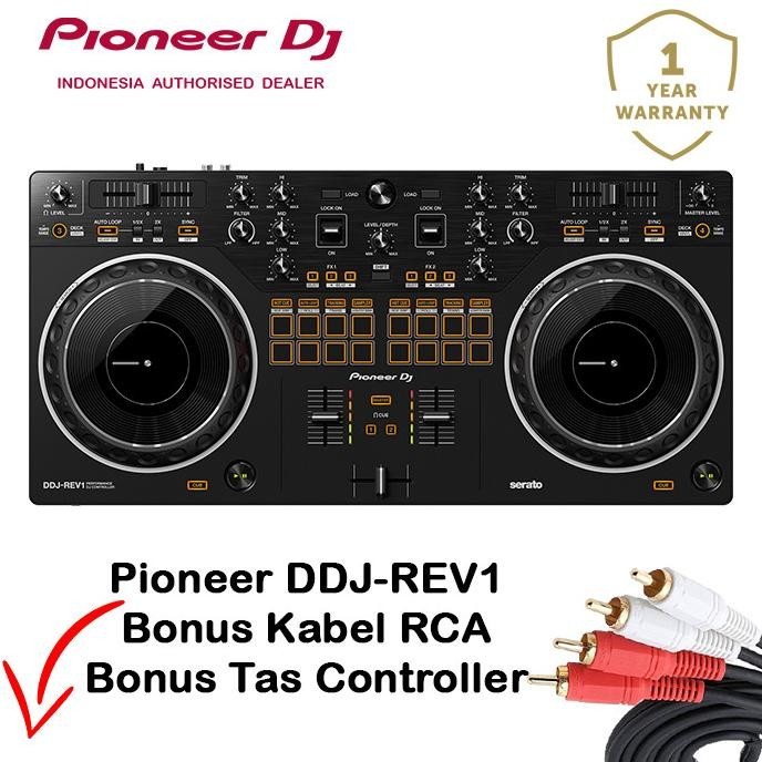 Pioneer Ddj-Rev1 Dj Controller For Serato Dj Lite Ddj Rev 1 / Ddjrev 1