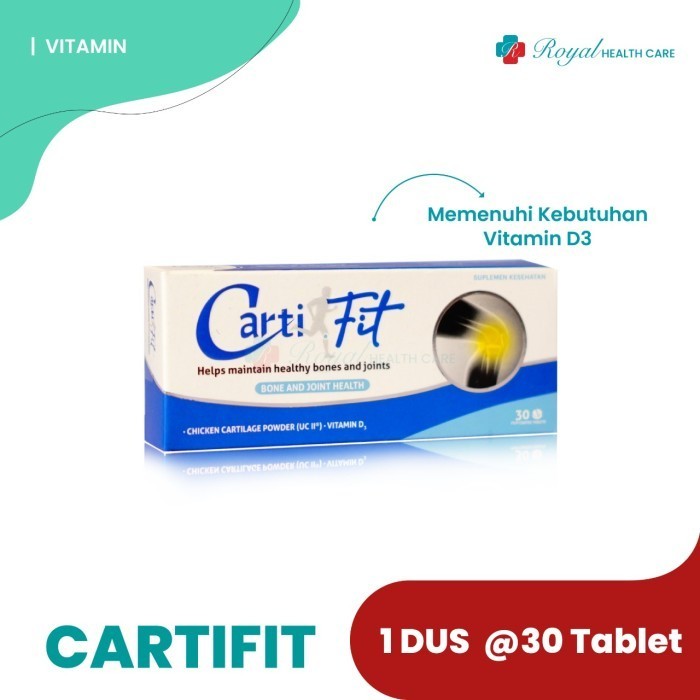 Terlaris CARTIFIT STRIP ISI 10 TABLET Membantu Memelihara Kesehatan Tulang SALE