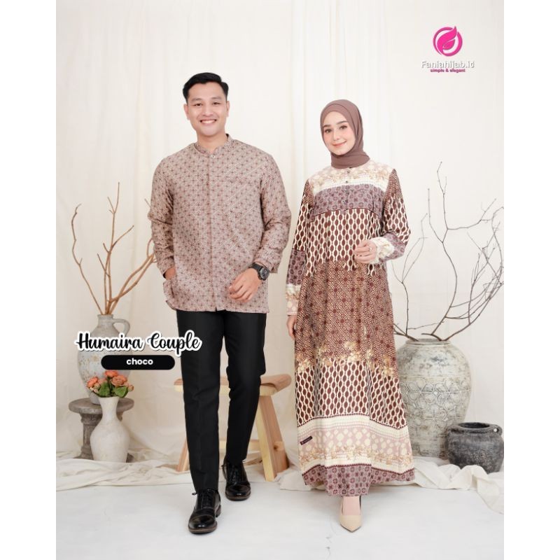Humaira Couple Choco by Fania Hijab (Edisi 2024)