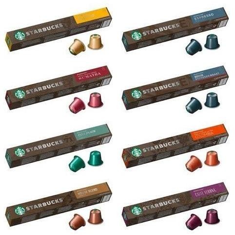 

NESPRESSO STARBUCKS COFFEE CAPSULE COLLECTION GBM
