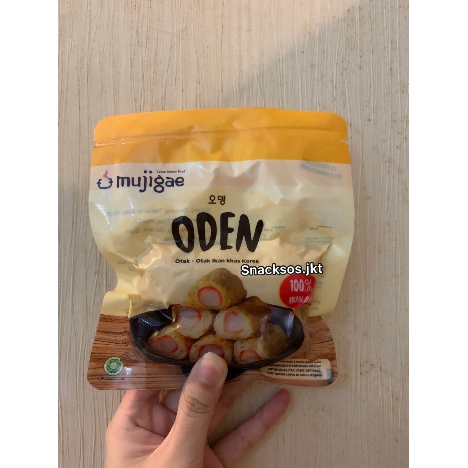 

Mujigae Oden (Odeng/Eomuk/Korean Fish Cake) - 120Gr Halal