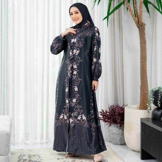 Terbaik Baneska X Adelia Pasha - Sarimbit Collection Gamis LanitaSeries Pengiriman Cepat