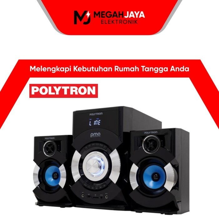 POLYTRON SPEAKER PMA9507 / PMA 9507 (BLUETOOTH / KARAOKE / AUX)