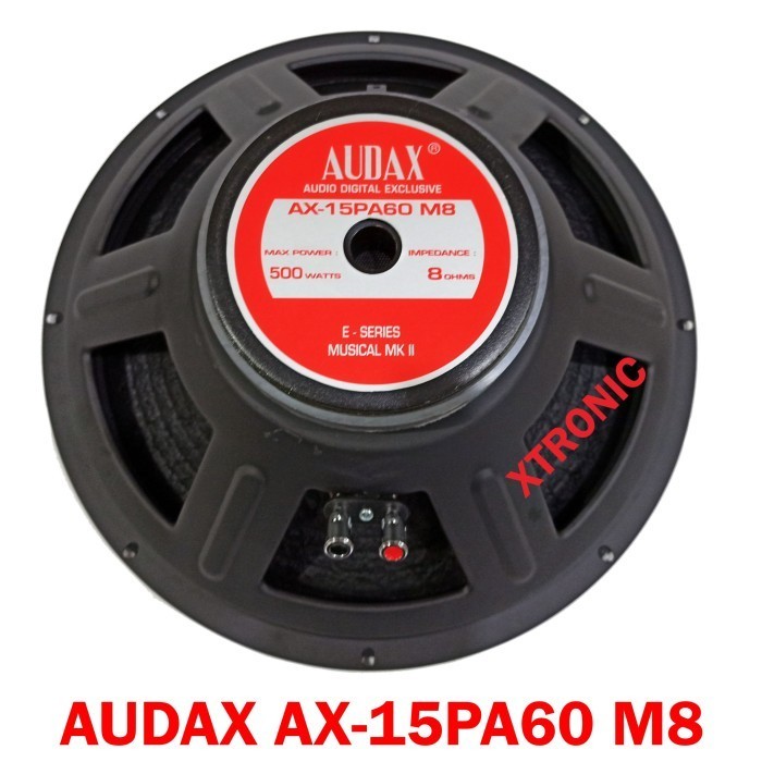 Speaker 15 inch AX 15PA60 Speaker Audax 15PA60 15" PA 60 M8 500W