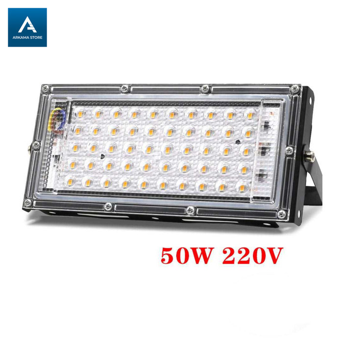 READY lampu sorot led outdoor 50 Watt dinding taman super terang 4500 lumens