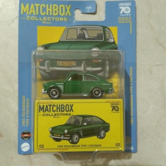 matchbox collectors 1965 volkswagen type 3 fastback