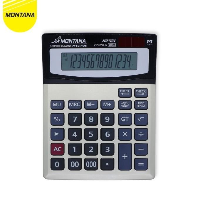 

Terlaris MONTANA Calculator / Kalkulator Montana MTC 705 / 14 Digits .,