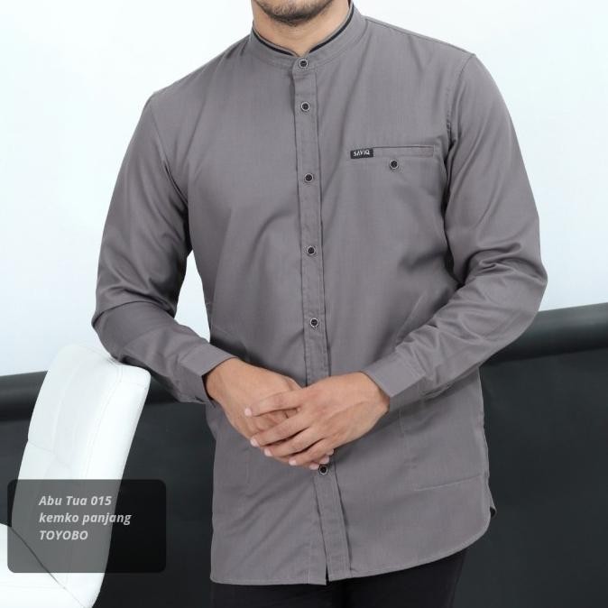 Sale Koko Kurta Saviq Lengan Panjang Bahan Toyobo Warna Putih Hitam Mocca Murah