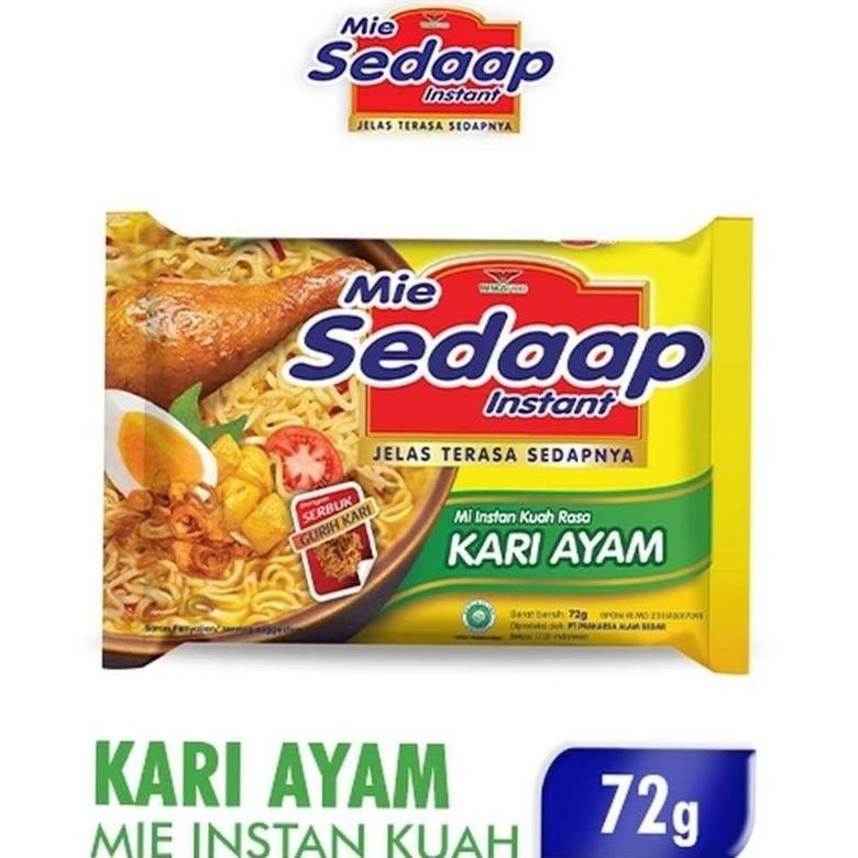 FSA MIE INSTANT SEDAP / MIE INSTANT KARI AYAM TERLARIS