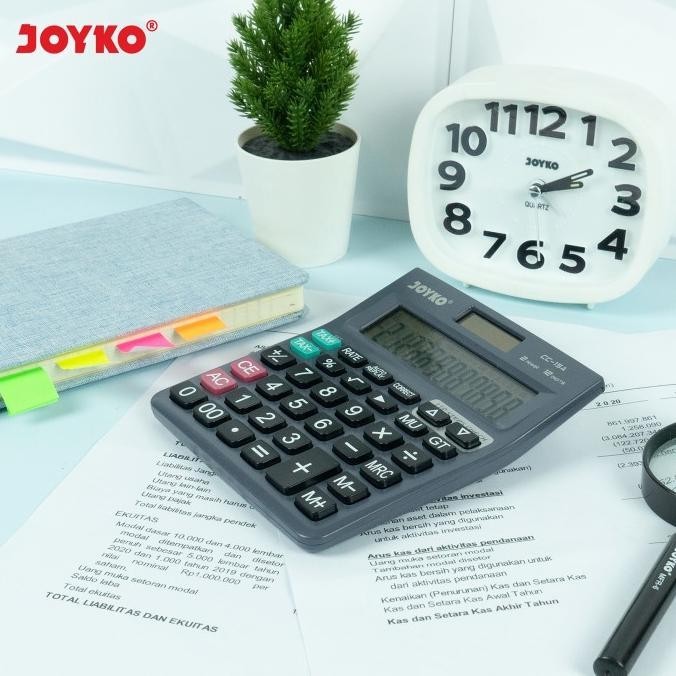 

Hot Sale Calculator / Kalkulator Joyko CC-15A / 12 Digits / Check Correct