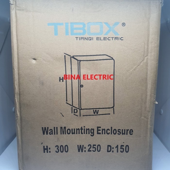 Tibox 300x250x150 / Tibox 300x250x150mm / Box Panel Besi Tibox