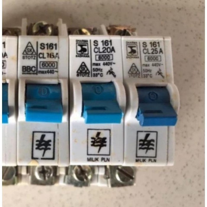 MCB 1 Phase Stotz Kontakt STTZ Dharma S161 2A