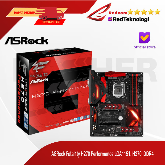 New Asrock Fatal1Ty H270 Performance Lga1151, H270, Ddr4