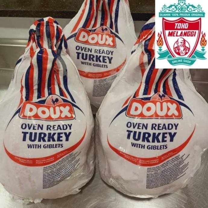 

Doux Whole Premium Young Turkey USA Kalkun Chicken Frozen 5kg +