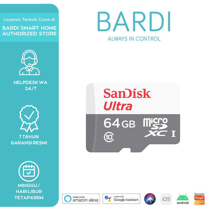 Murah BARDI CCTV With Battery Smart IP Camera Kamera (Surabaya Official)