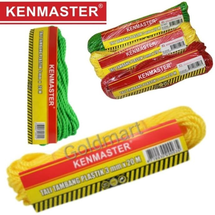 

hanya disini] Tali Tambang 3mm x 20m / Kenmaster Tali Tambang Plastik
