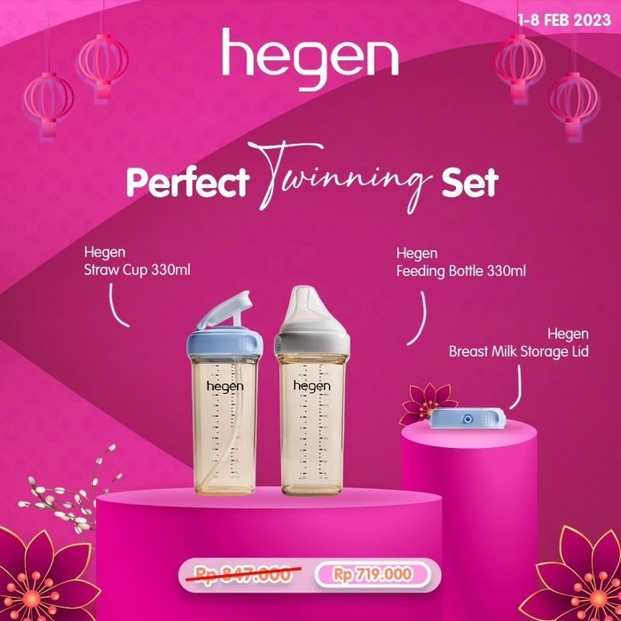 Paket Bundling Hegen / Perlengkapan Bayi Botol Susu