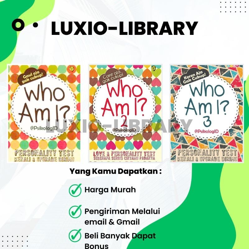 

Paket Lengkap Who Am I