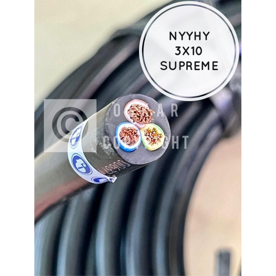 KABEL NYYHY 3X10/KABEL SERABUT NYYHY 3X10 SUPREME Best Seller