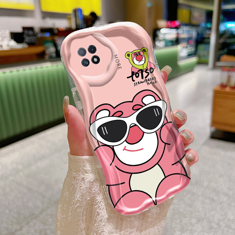 Casing Hp OPPO A73 5G OPPO A72 5G OPPO A53 5G Case pola Lotto imut Kesing menyenangkan kartun Casing