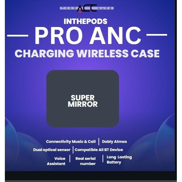 Barang Terlaris Airpods Pro Anc Aktif Oem 1:1 Support Wireless Xagelxa