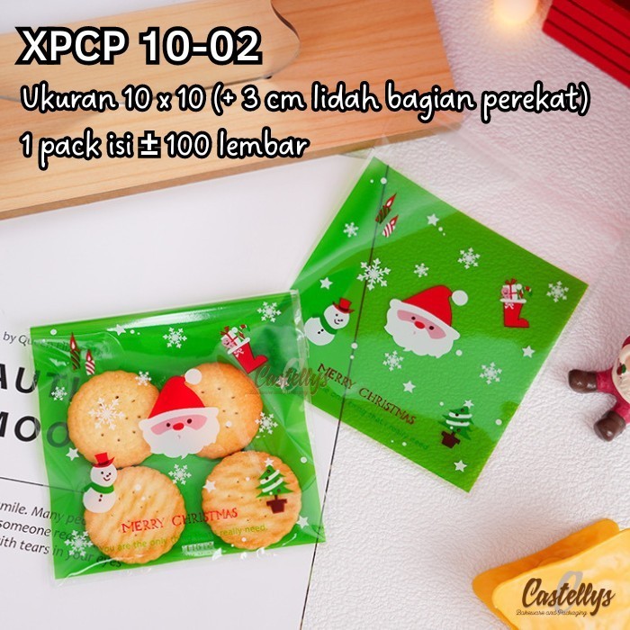 

:::::::] Plastik Cookies Perekat Natal XPCP 10 Kue Kering Nastar Coklat Nougat