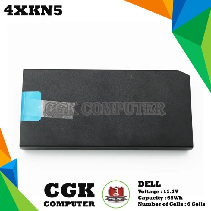 Diskon Baterai Laptop Dell Latitude 14 RUGGED EXTREME 7414 5414 65WH